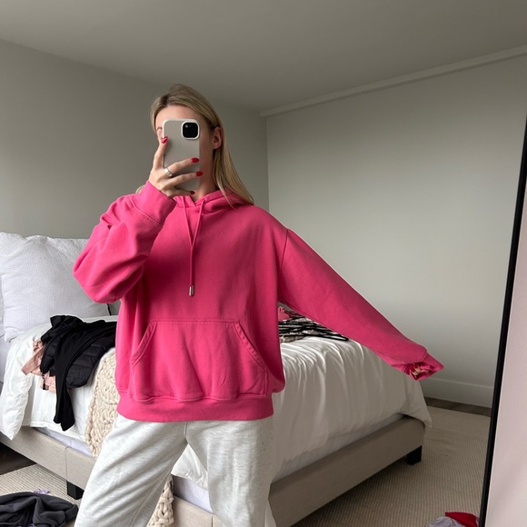 H&M || Pink Hoodie - Picture 2 of 7